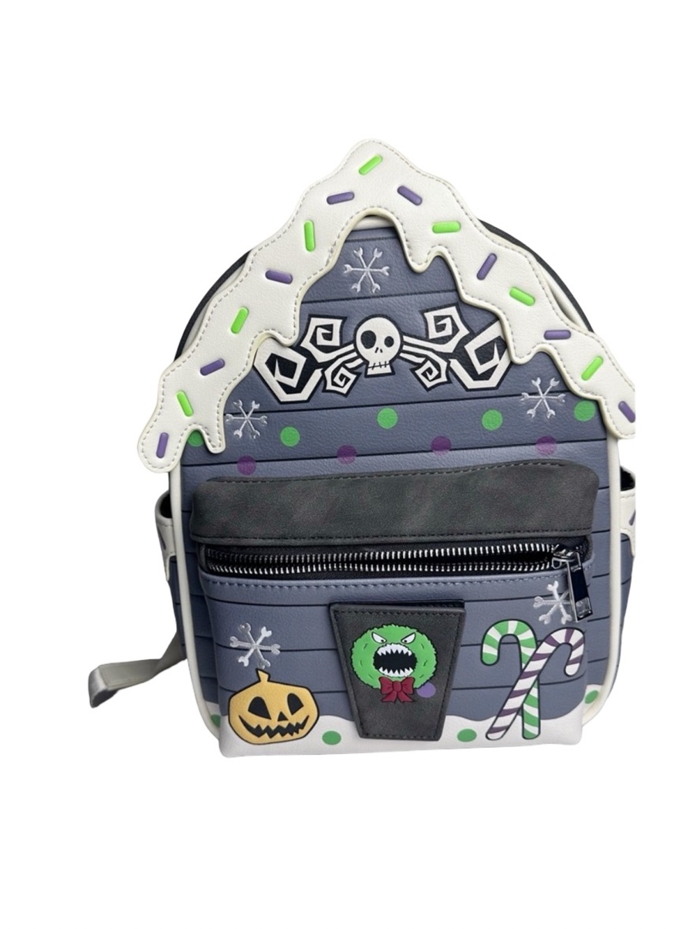 The Nightmare Before Christmas Gingerbread House Mini Backpack 🎃🎄💀